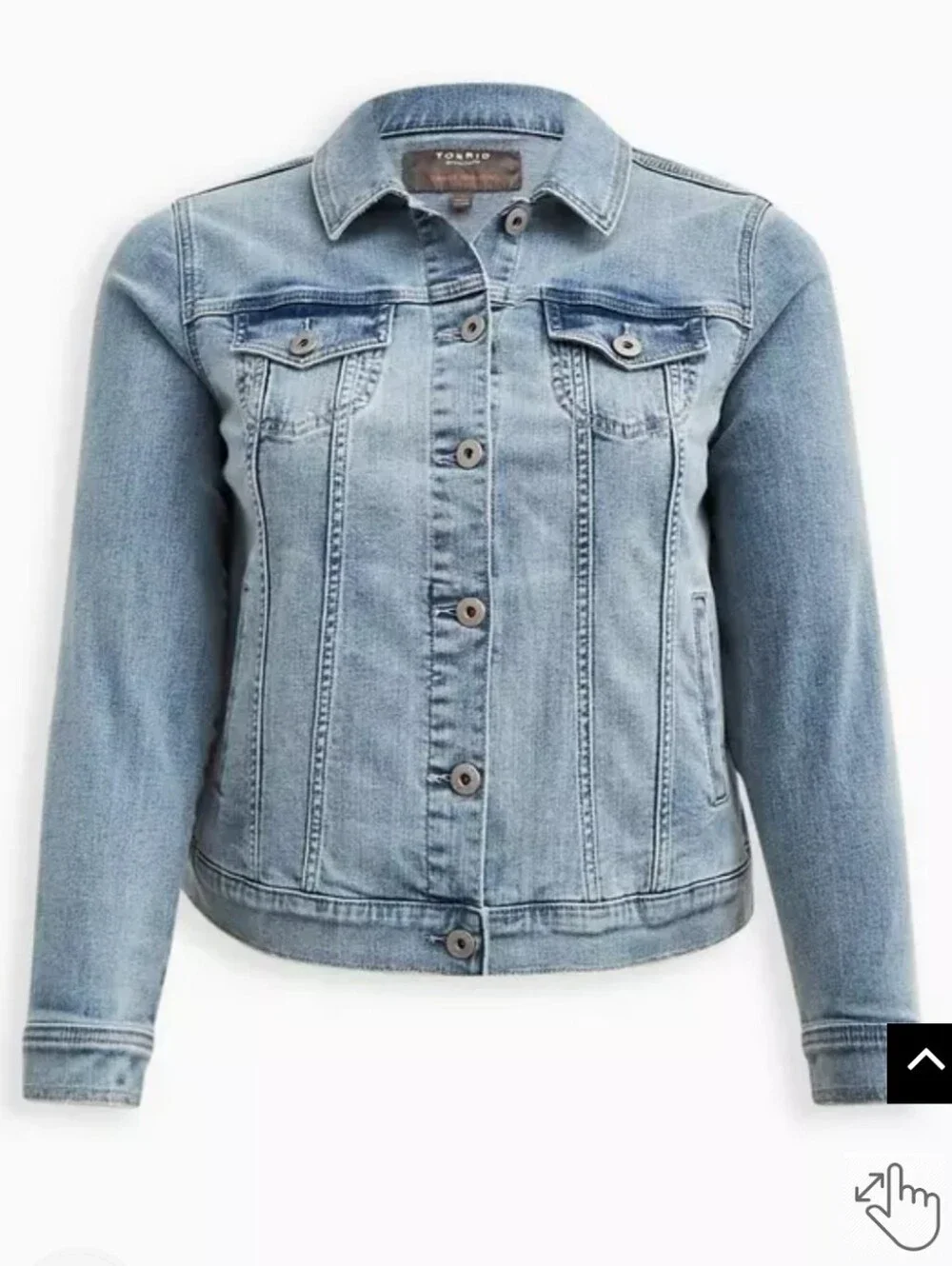 Torrid Denim Jacket - Light Wash